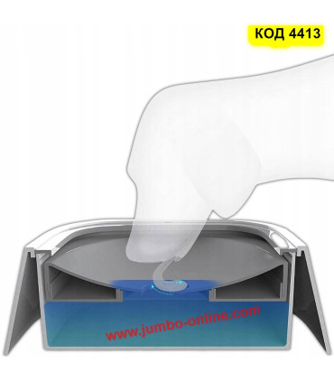 Плуваща неразливаща се купичка за вода за кучета