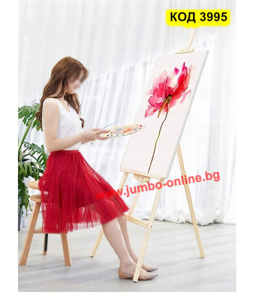 Дървен статив за картини с височина 1.7 метра