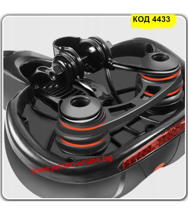 Широка седалка за велосипед, мета седалка с мемори пямна