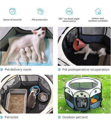 Джъмбо кошара за куче или котка