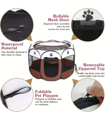 Джъмбо кошара за куче или котка